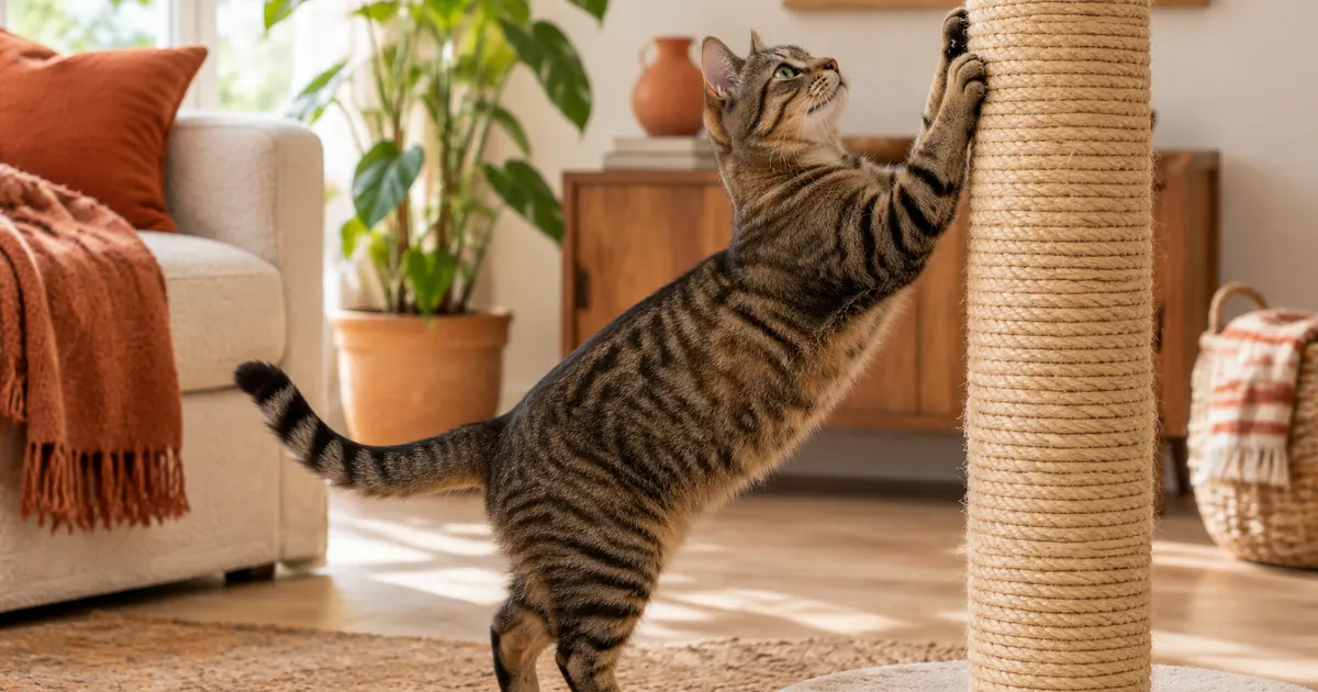 Why Cats Scratch (and How to Give Them a Better Target Than Your Sofa)